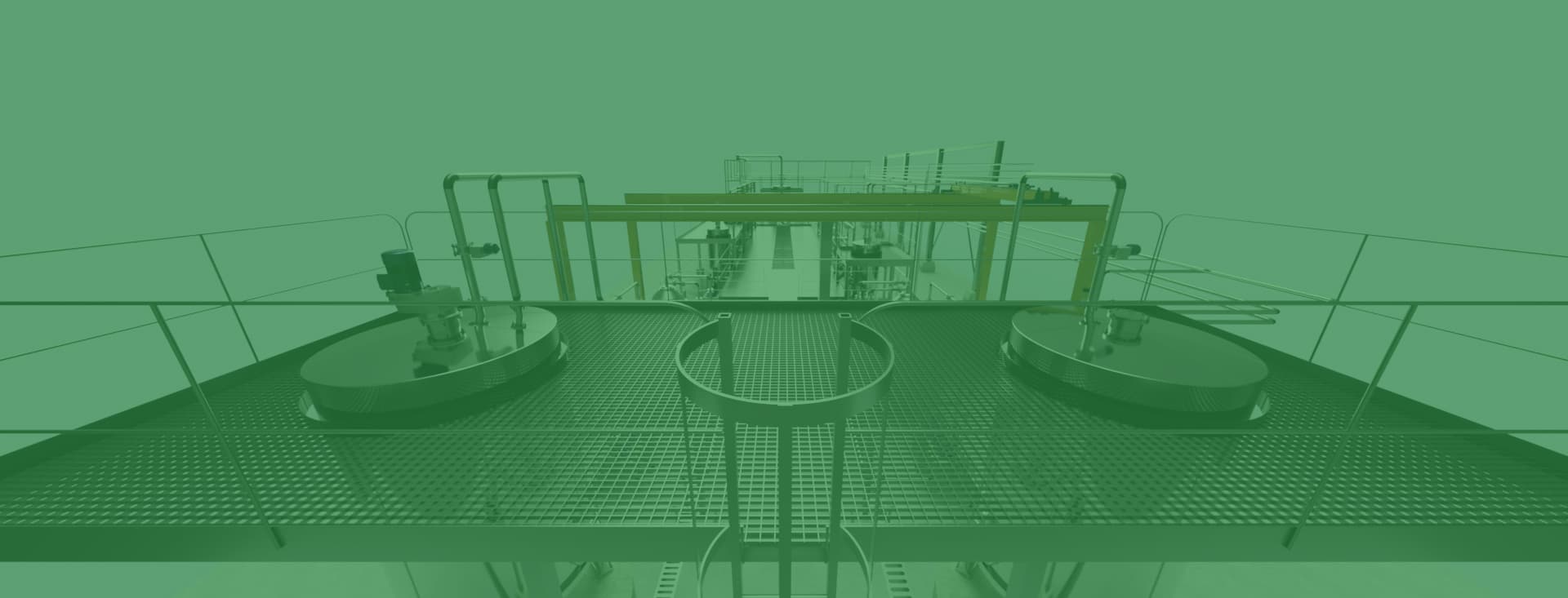 AutoCAD Plant 3D industrial model used in the course